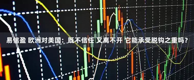 易信盈 欧洲对美国：既不信任 又离不开 它能承受脱钩之重吗？